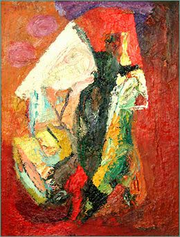 84×60cm 1997, Öl auf Hartfaser